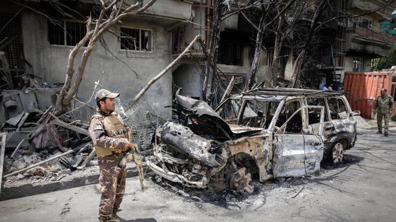 Bomb blast in Afghanistan