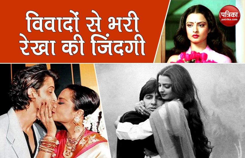 Actress Rekha Birthday Special Know About Her Life Unknown Facts