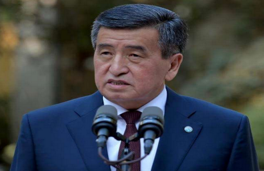 Kyrgyzstan President Sooronbay Jeenbekov