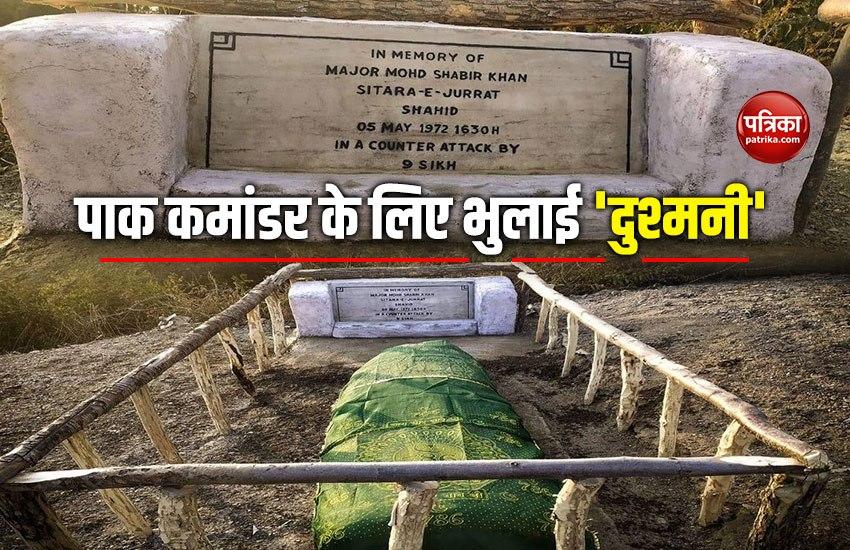 Indian Army Restores Damaged Grave Of Pakistan Army Commander