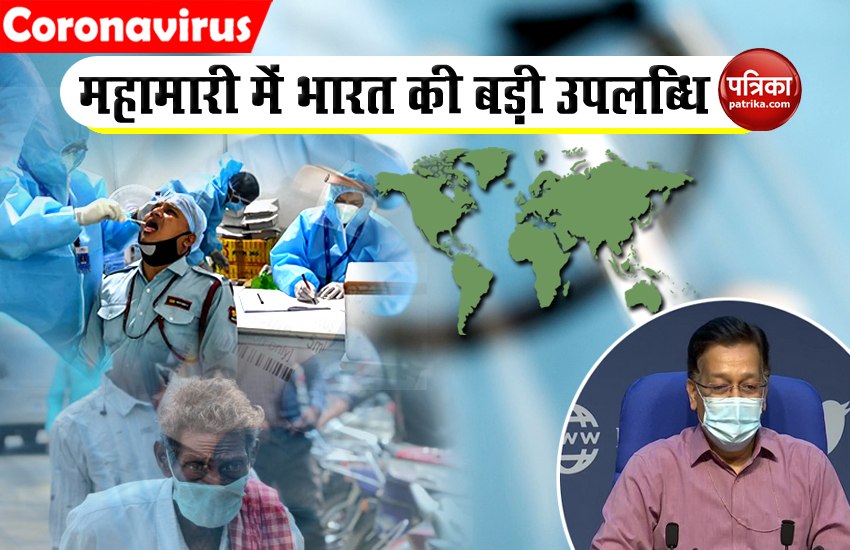 Good News: Maximum COVID-19 recovered cases and second most testing done in India Globally