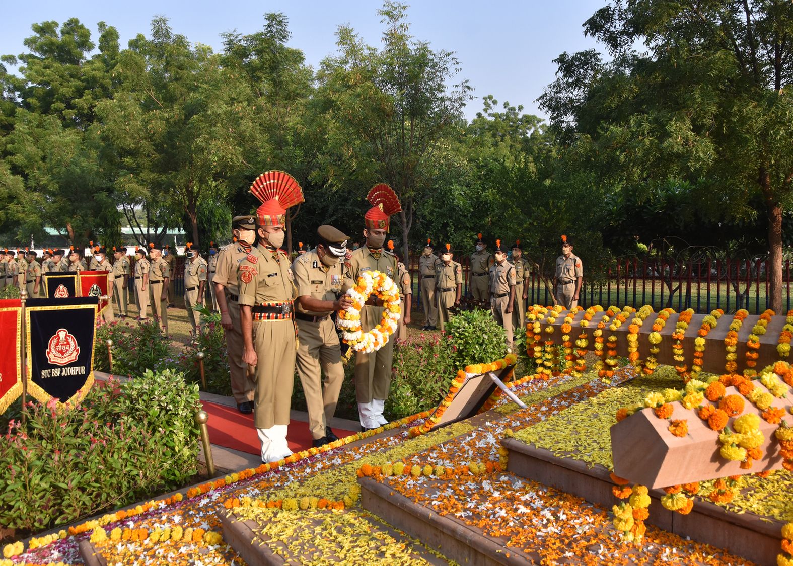 बीएसएफ ने मनाया पुलिस स्मृति दिवस