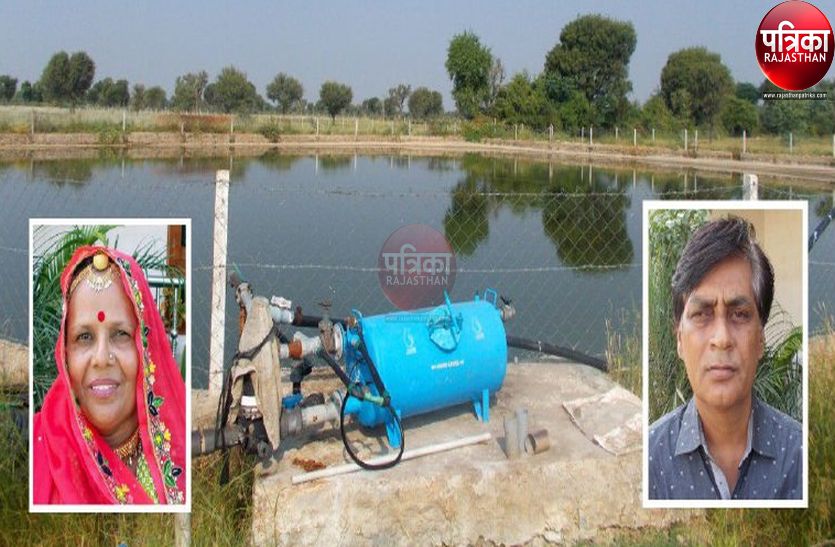 VIDEO : दो करोड़ लीटर क्षमता वाला बनाया तालाब, बरसाती पानी से करते हैं सिंचाई