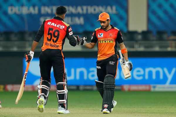IPL 2020: Manish Pandey's quick batting, Hyderabad won