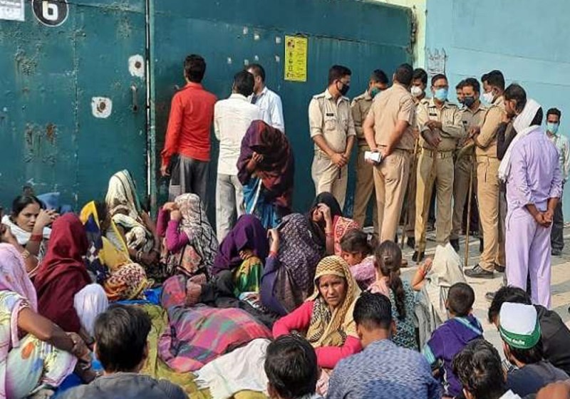 संडीला में केमिकल फैक्ट्री में रिसाव से एक मजदूर की मौत