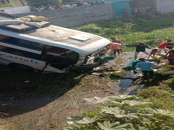 Bus Accident in Gujarat rajkot