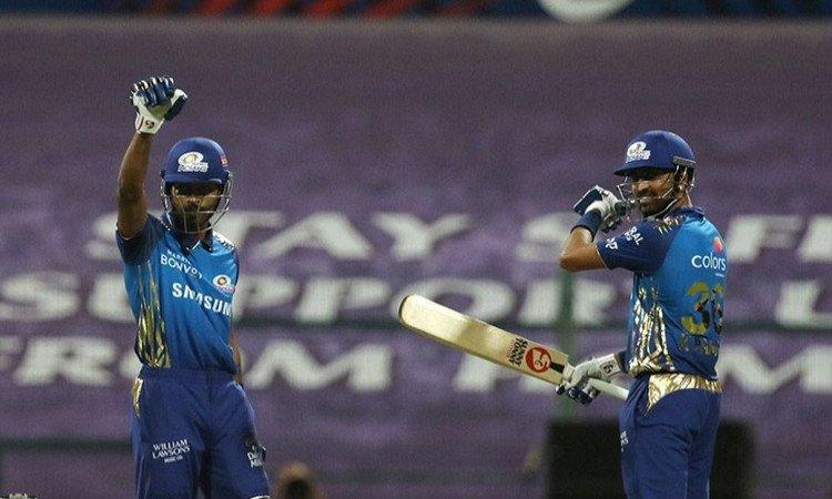 Mumbai gave Rajasthan a target of 196 runs