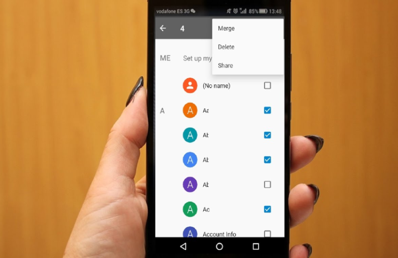 How to restore Contacts