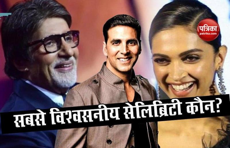 कौन है सबसे विश्वसनीय सेलिब्रिटी Amitabh Bachchan या Akshay Kumar, इस रिपोर्ट में हुआ खुलासा