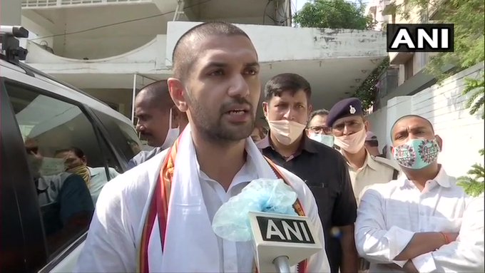 Chirag compares Nitish Kumar with General Dyer in Munger violence case