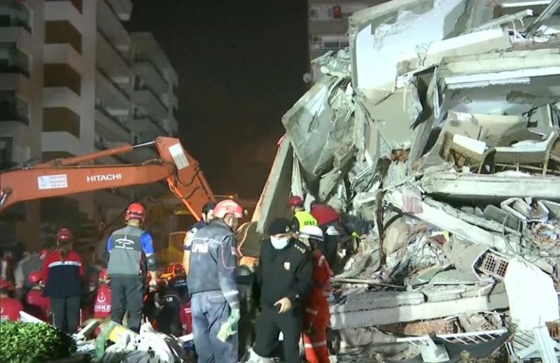 Earthquake in turkey