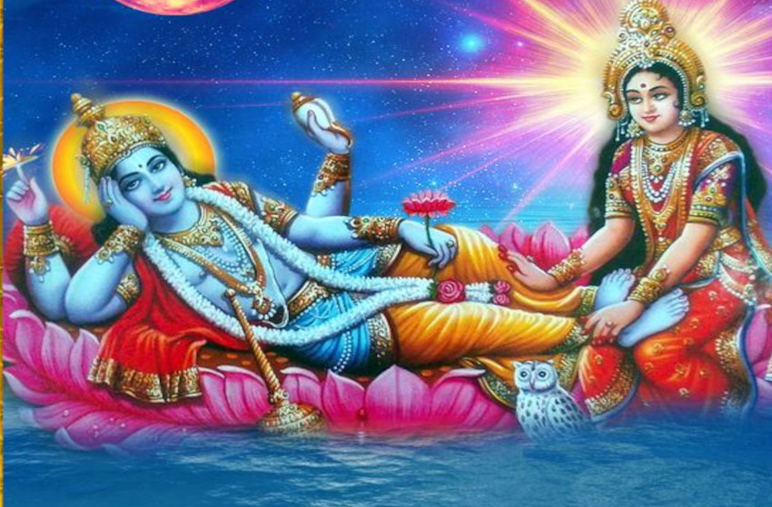 Goddess Laxmi Puja Ashunya Shayan Dwitiya Vrat Puja Vidhi