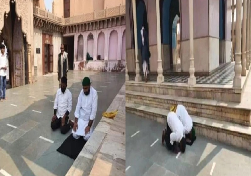 मुस्लिम युवकों ने कहा- कृष्ण मेरे भी...फिर मंदिर में पढ़ी नमाज, अब वायरल फोटो ने मचाया हड़कंप