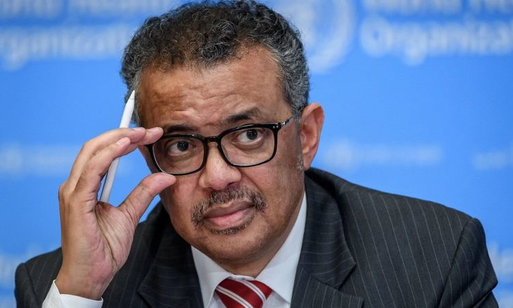 WHO director Tedros Adhanom