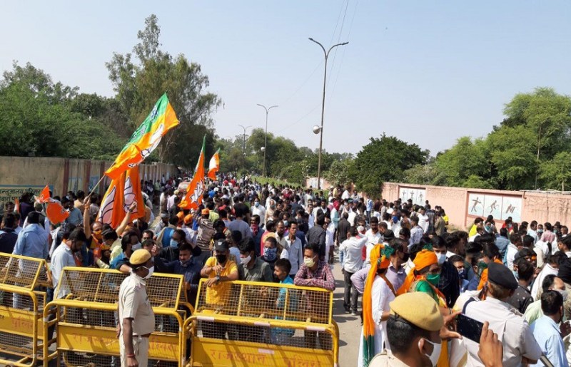 Kota Election Update : रूझानों में उत्तर में कांग्रेस आगे, दक्षिण में टक्कर