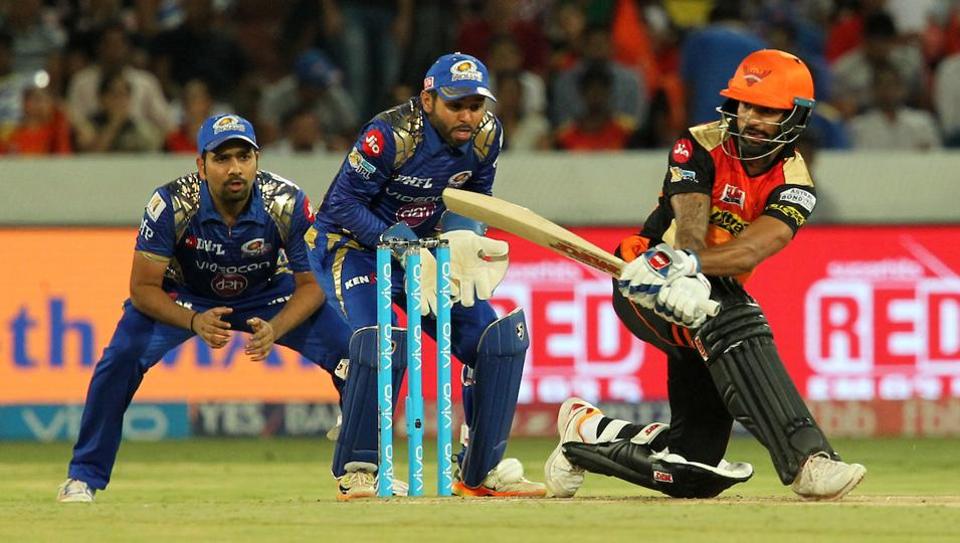 sunriser VS Mumbai indians