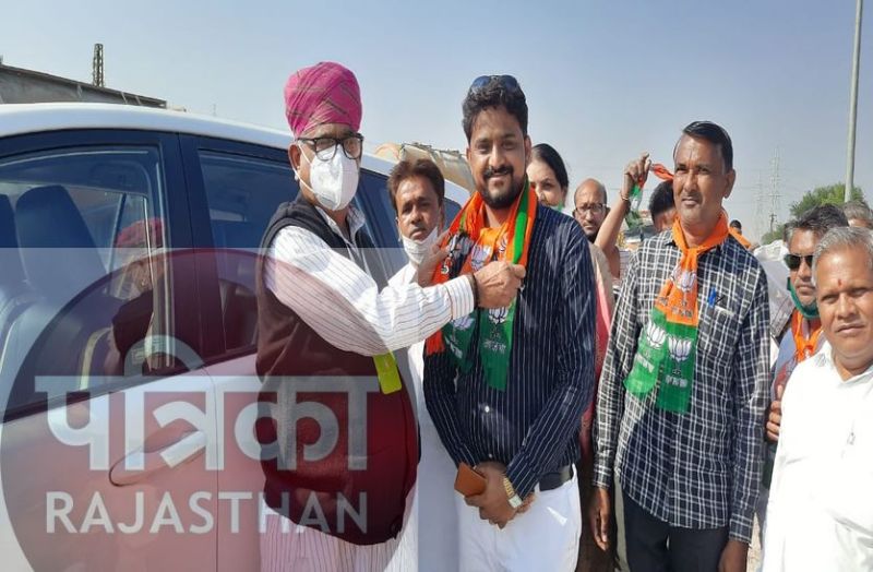 राज्य में अराजकता का वातावरण- गहलोत, राज्यसभा सांसद का किया स्वागत