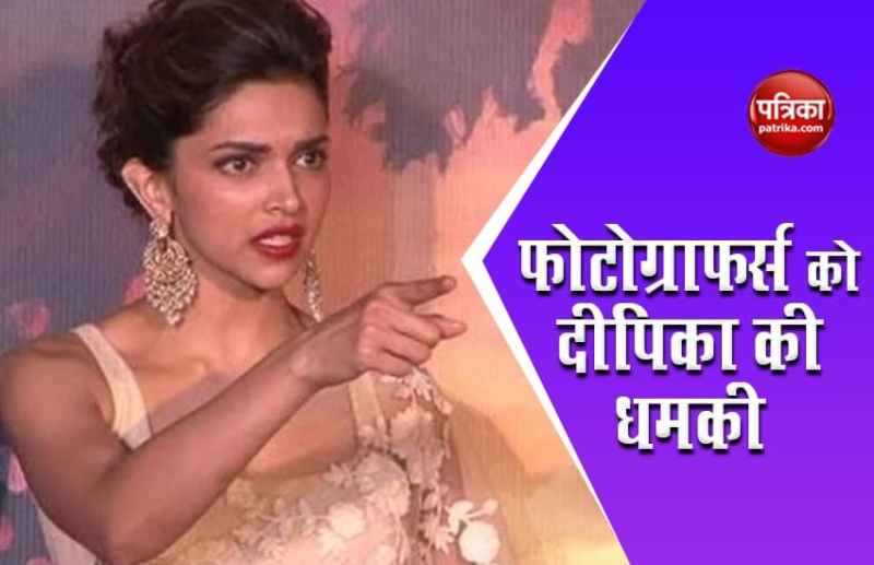 Actress Deepika Padukone Threatens Photographers To Take Legal Action