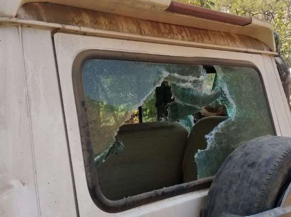 Encroachers attacked forest administration team in jungle