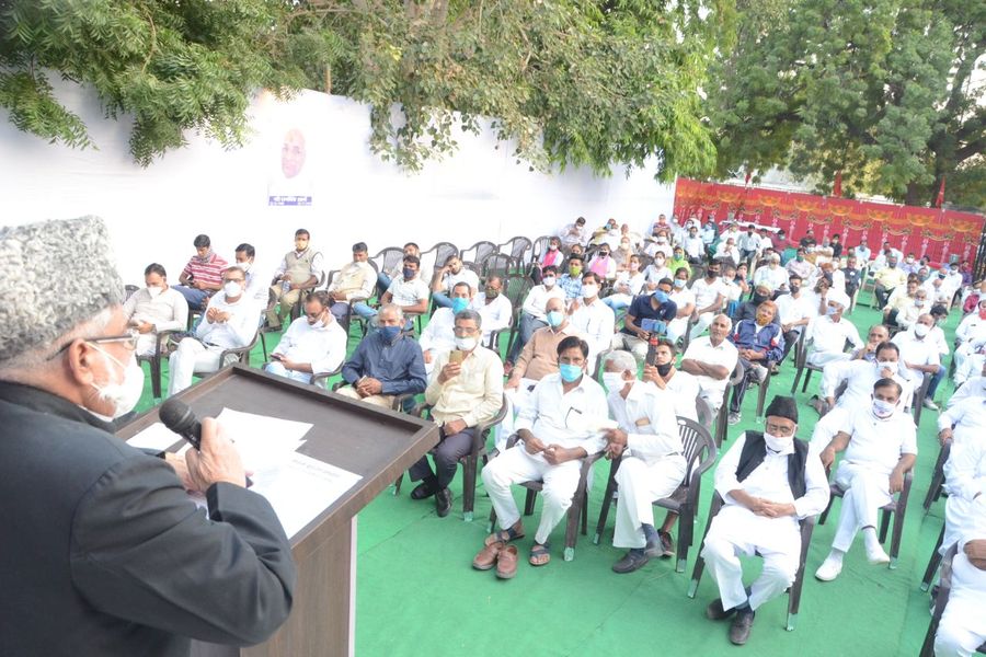 आर्य समाज के नेता रामसिंह आर्य की स्मृति में सर्वधर्म सभा का आयोजन