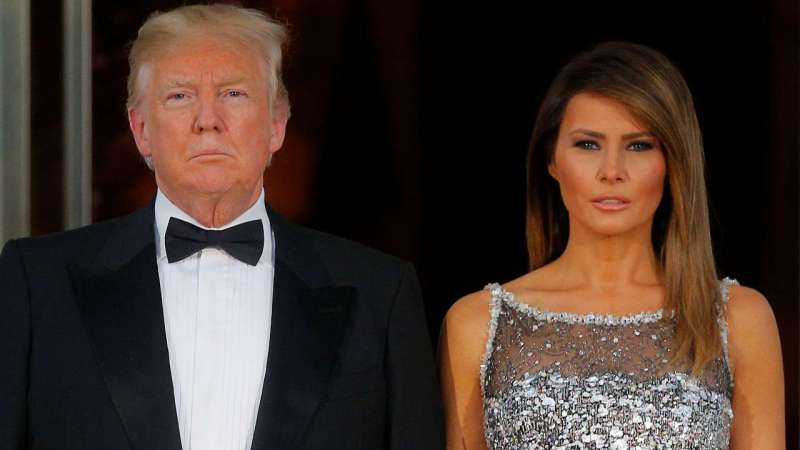 Donald Trump and Melania