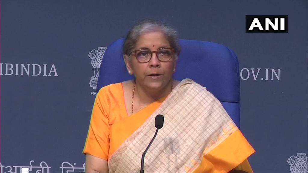 Finance Minister Nirmala Sitharaman Press Conference