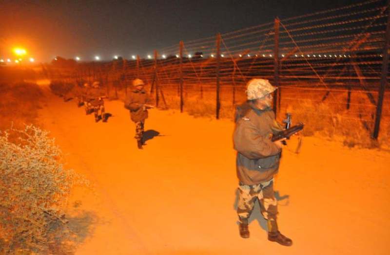 LED lights on border