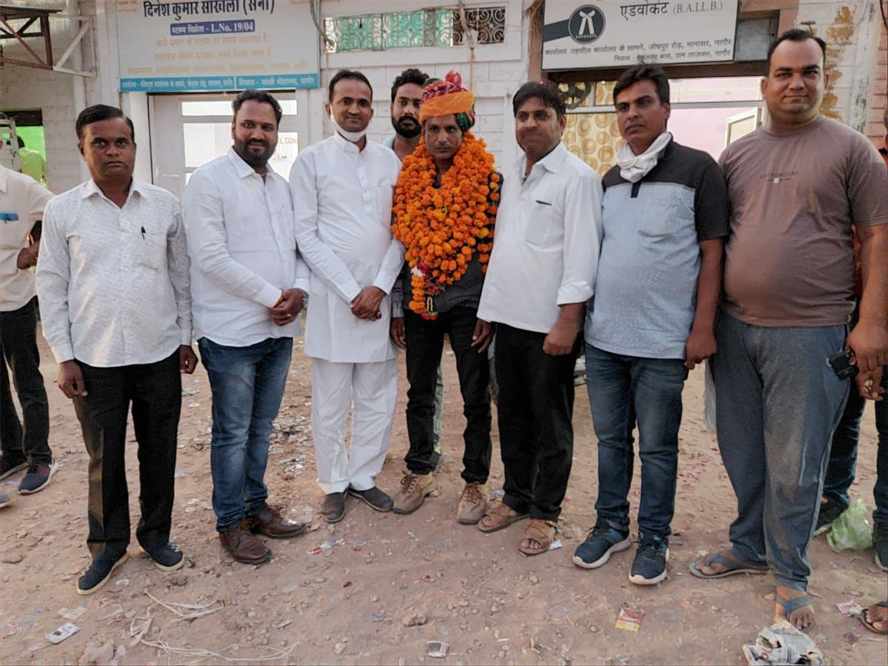 निर्दलीय प्रत्याशी हंसराज पंवार निर्विरोध निर्वाचित