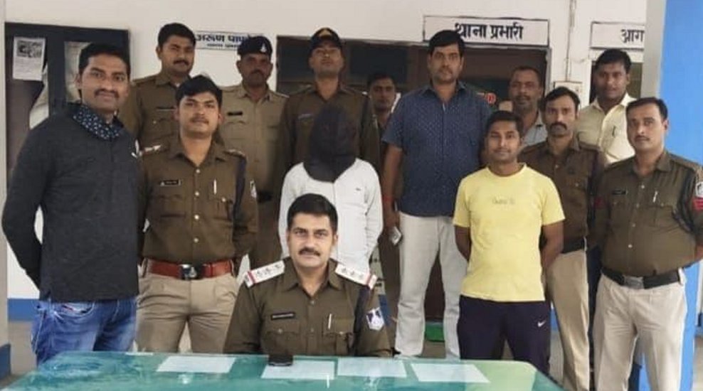 Kotwali police station of Singrauli caught chain snatcher gang,Kotwali police station of Singrauli caught chain snatcher gang