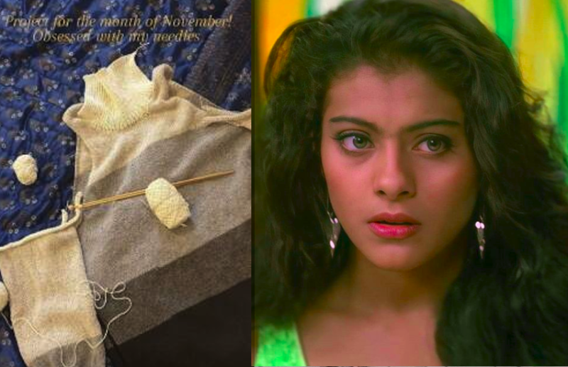 स्वेटर बुन रही हैं Kajol, नवंबर में ही करना चाहती हैं खत्म
