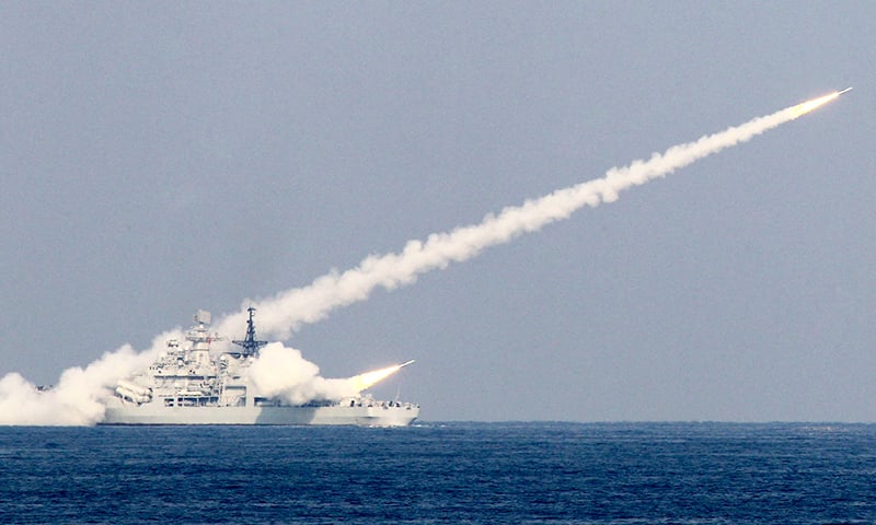 China missile test