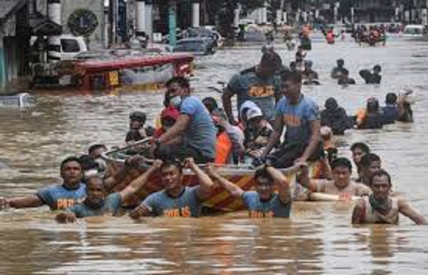 flood in Philippines