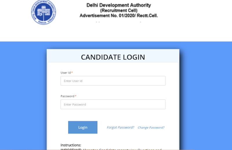 How To Check DDA Answer Key 2020