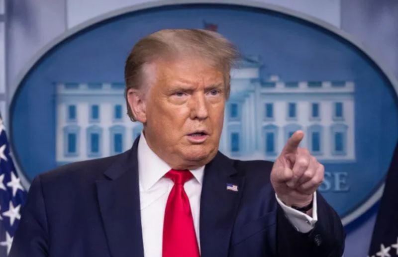 US president Donald Trump