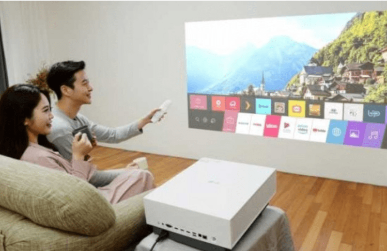 LG cine beam laser 4K projector