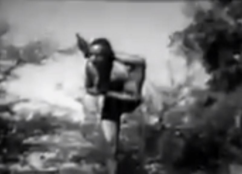 BKS Iyenger doing yoga