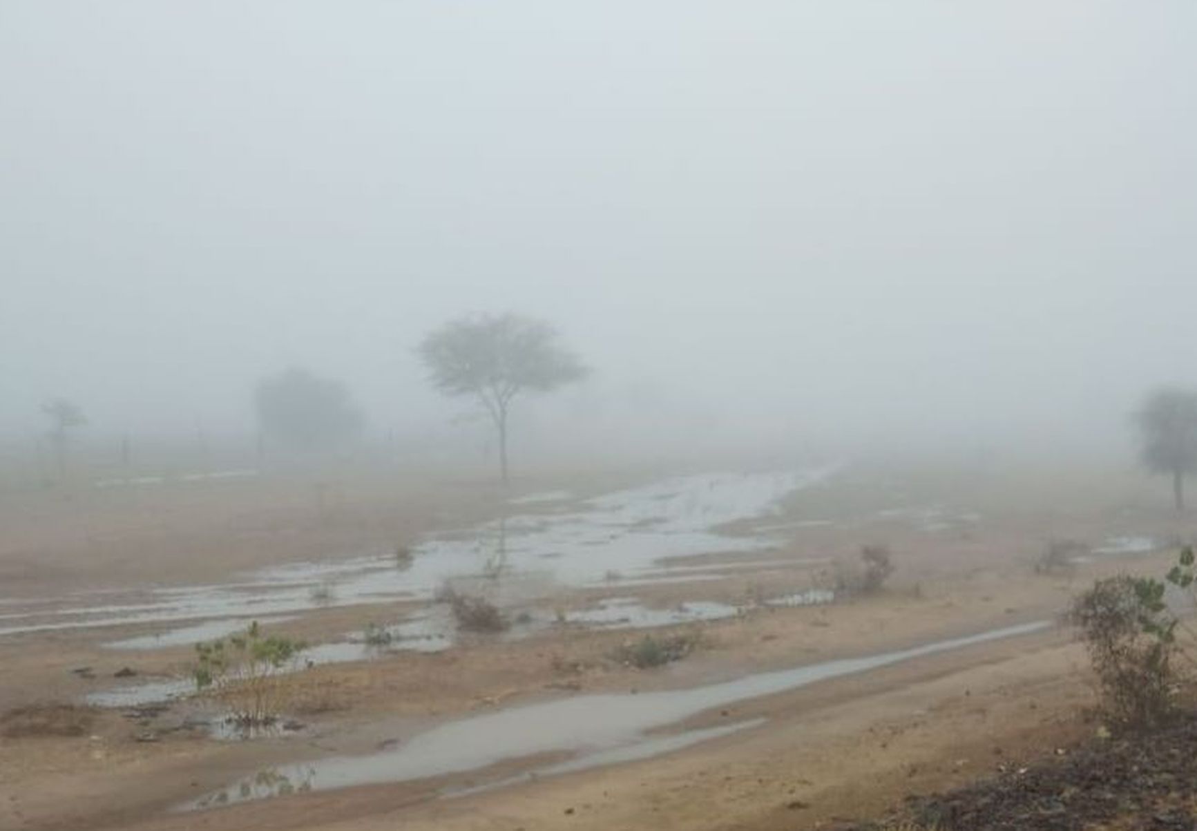 जैसलमेर में अचानक बदला मौसम, बारिश ने बढ़ाई सर्दी