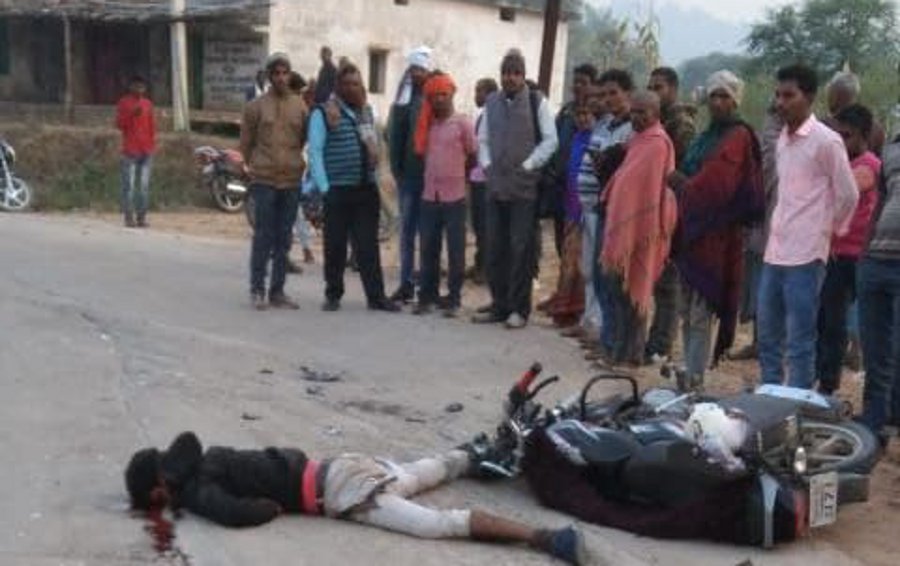 Road accident from Hyva in Singrauli, youth dies before marriage