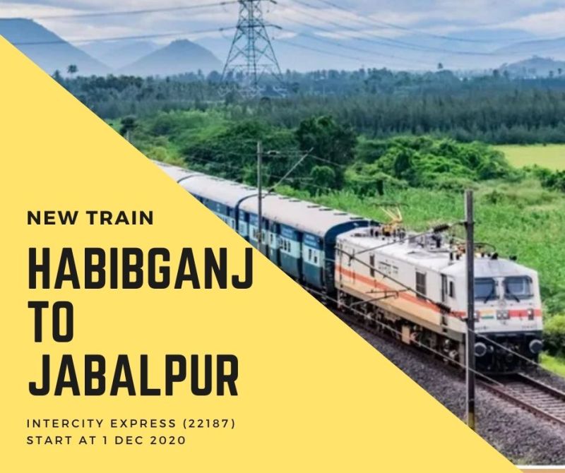 Intercity Express (22187) start at 1 dec 2020