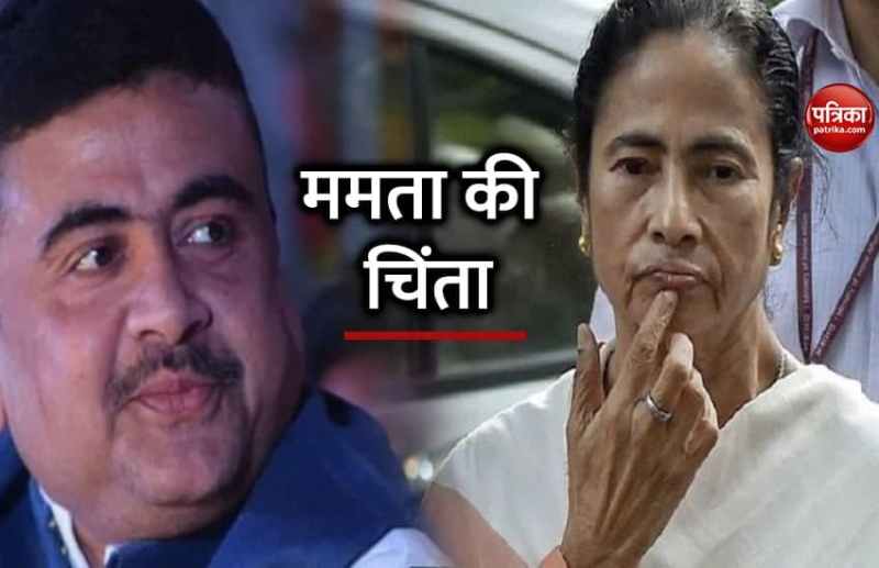 Mamata Banerjee and shubhendu Adhikari