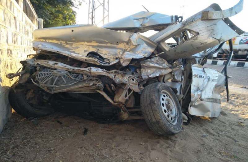 road accident in Barmer