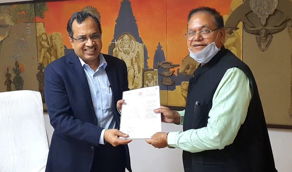 Singrauli MLA met with CIL CMD taking issue of migrants