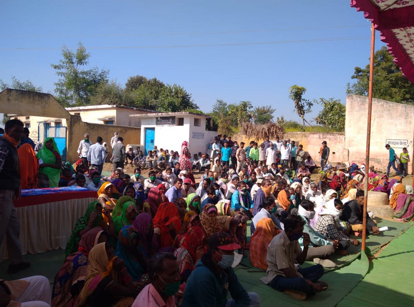 Camp set up in Kiranatal, resolved the grievances of the villagers