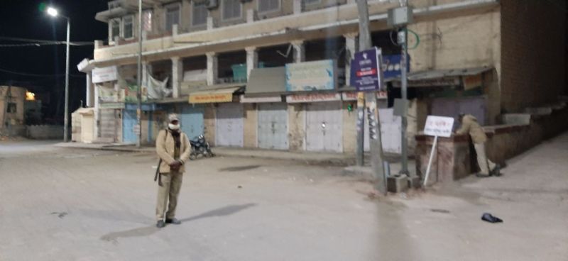 नागौर में लगाया नाइट कफ्र्यू, घर से बाहर आवागमन पर प्रतिबंध