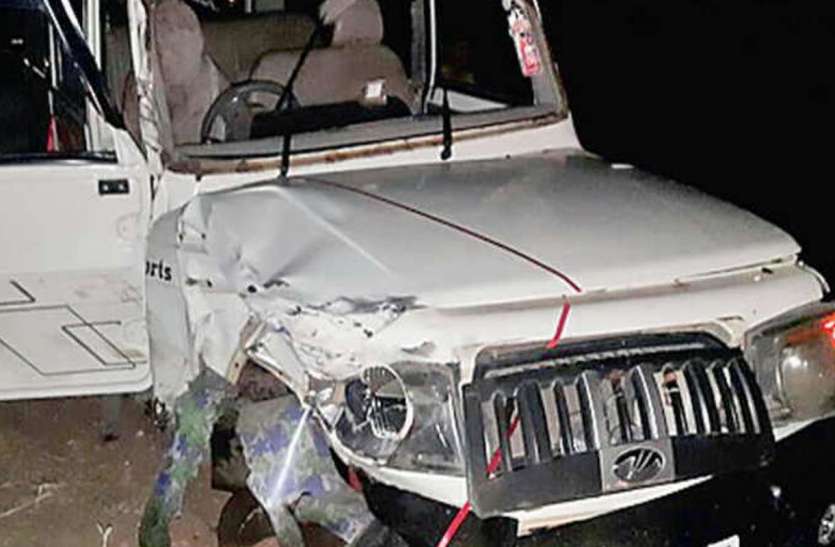 One Dies And Eight Injured In An Accident In Alwar