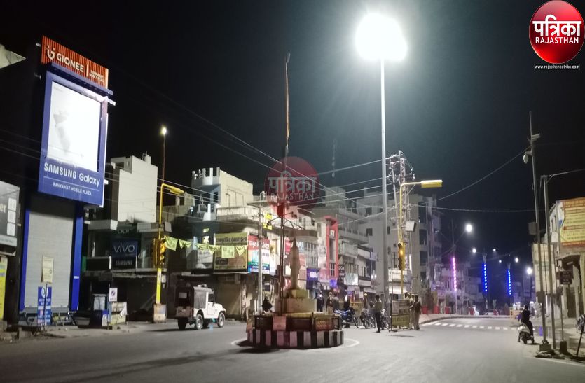 VIDEO : रात्रिकालीन कर्फ्यू : 8 पीएम से पाली शहर में सन्नाटा, अब रात में घर से निकलने पर पाबंदी
