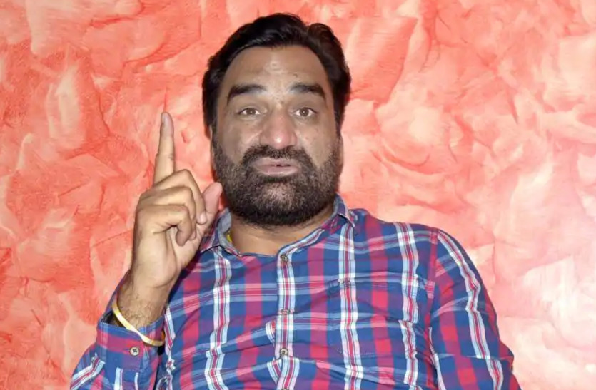 hanuman beniwal target Pratap Singh Singhvi