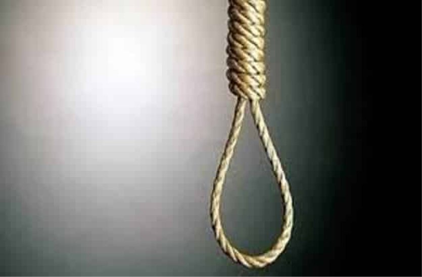 Dead body of young man found hanging