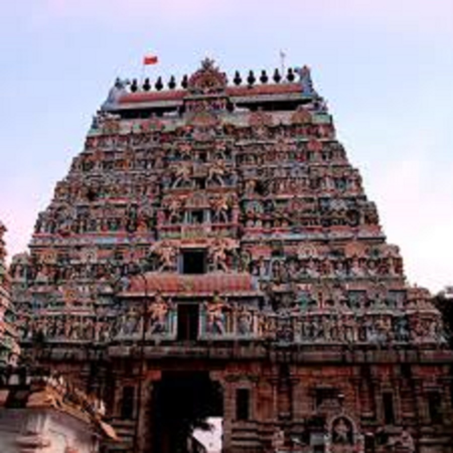 The Chidambaram Nataraja Temple in was inundated with rainwater after the temple town received 340mm of rainfall in the last 24 hours, triggered by cyclone