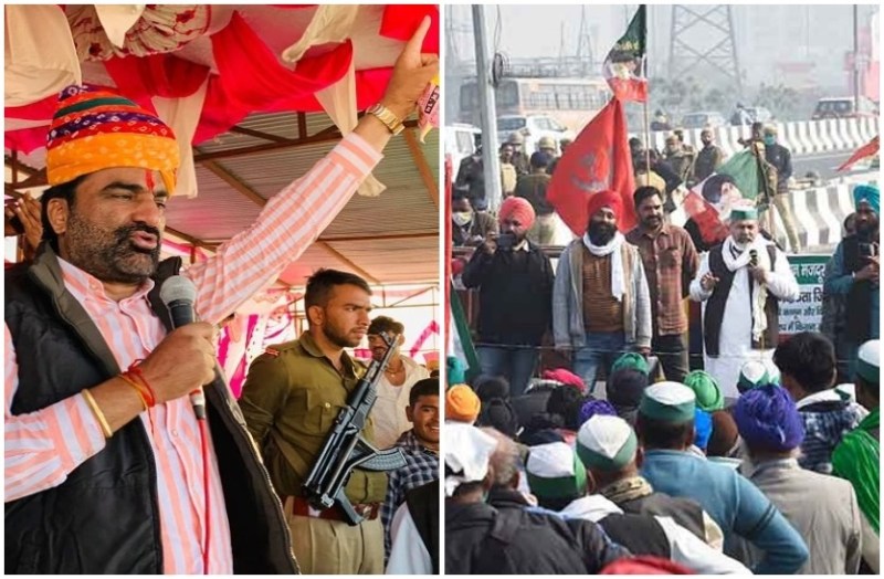 farm law protest, NDA supporter RLP Hanuman Beniwal on Delhi Kooch